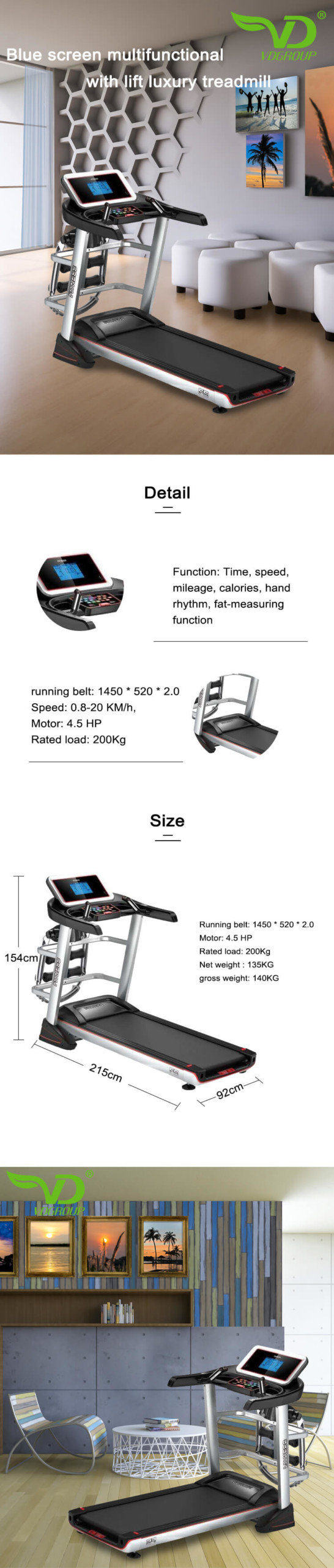 1-2(1) treadmills made in China